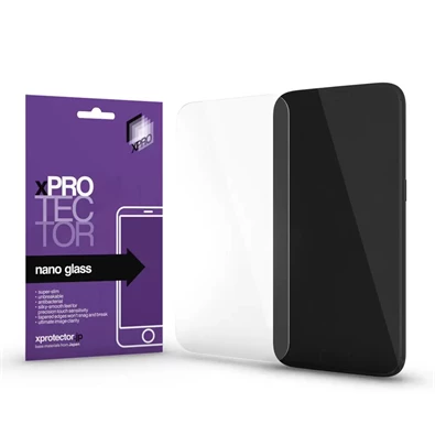 XPRO 120292 iPhone Xr / 11 Nano Glass fekete kerettel kijelzővédő fólia XPRO 120292 iPhone Xr / 11 Nano Glass fekete kerettel kijelzővédő fólia