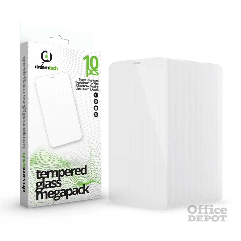 Dreamtech 126275 Xiaomi 11T Pro MEGAPACK 10 db üveg kijelzővédő fólia