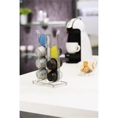 Xavax 111227 Pilastro Dolce Gusto 16 db-os kávékapszula állvány Xavax 111227 Pilastro Dolce Gusto 16 db-os kávékapszula állvány