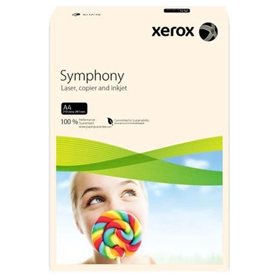 Xerox Symphony A4 160g pasztell krém másolópapír Xerox Symphony A4 160g pasztell krém másolópapír