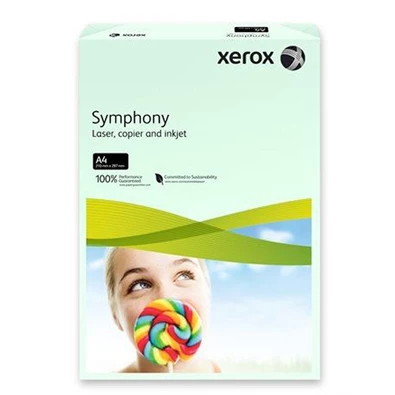 Xerox Symphony A4 160g pasztell zöld másolópapír Xerox Symphony A4 160g pasztell zöld másolópapír