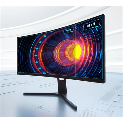 Xiaomi 30" WQHD 200Hz HDMI/DP ívelt gamer monitor Xiaomi 30" WQHD 200Hz HDMI/DP ívelt gamer monitor