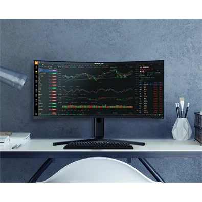 Xiaomi 34" BHR5133GL Mi Curved WQHD 144Hz ívelt kijelzős gamer monitor Xiaomi 34" BHR5133GL Mi Curved WQHD 144Hz ívelt kijelzős gamer monitor