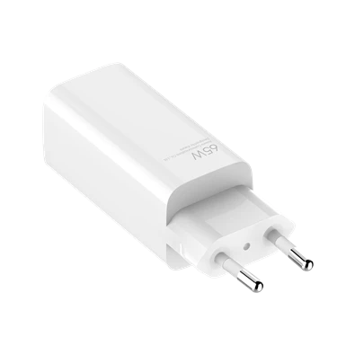 Xiaomi BHR5515GL 65W GaN Charger USB Type-A + Type-C hálózati töltő adapter Xiaomi BHR5515GL 65W GaN Charger USB Type-A + Type-C hálózati töltő adapter