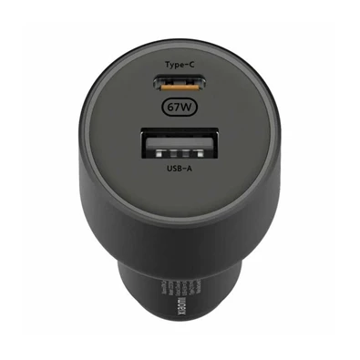 Xiaomi BHR6814GL 67W USB-A/Type-C autós töltő Xiaomi BHR6814GL 67W USB-A/Type-C autós töltő