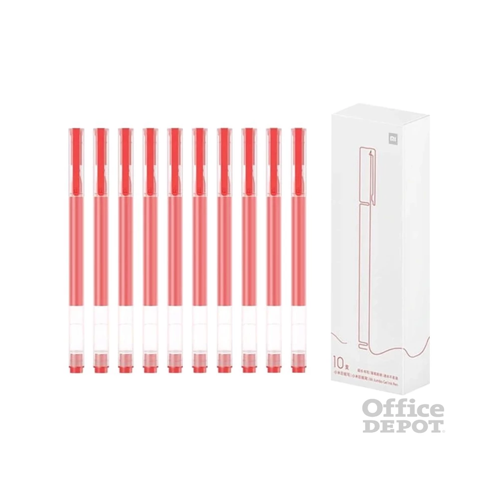 Xiaomi High-capacity BHR8863GL 10-es csomag 0,5mm piros zselés toll