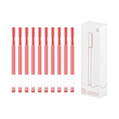 Xiaomi High-capacity BHR8863GL 10-es csomag 0,5mm piros zselés toll Xiaomi High-capacity BHR8863GL 10-es csomag 0,5mm piros zselés toll