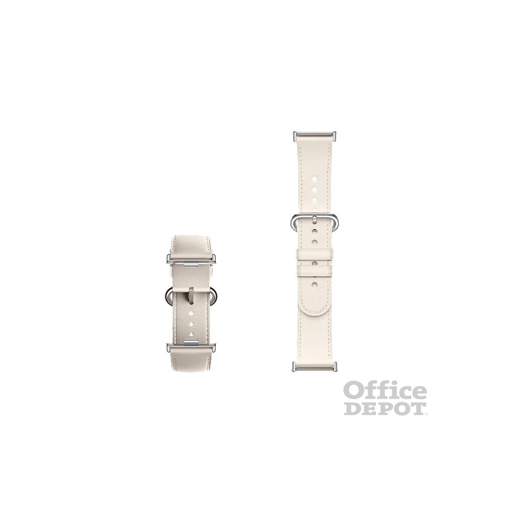 Xiaomi Leather Quick Release Strap krém fehér óraszíj