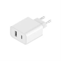 Xiaomi Mi BHR4996GL 33W USB Type-A + Type-C hálózati töltő adapter Xiaomi Mi BHR4996GL 33W USB Type-A + Type-C hálózati töltő adapter