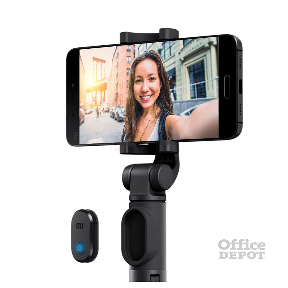 Xiaomi Mi Selfie Stick Tripod fekete Bluetooth szelfibot és állvány