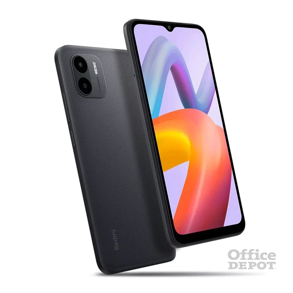 Xiaomi Redmi A2 2/32GB okostelefon - fekete (Android) + Yettel Express 3 GB mobilnet extra feltöltőkártya