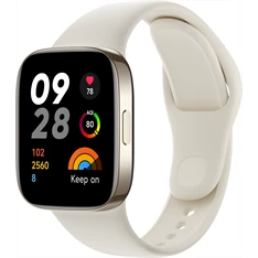 Xiaomi Redmi Watch 3 elefántcsont okosóra Xiaomi Redmi Watch 3 elefántcsont okosóra