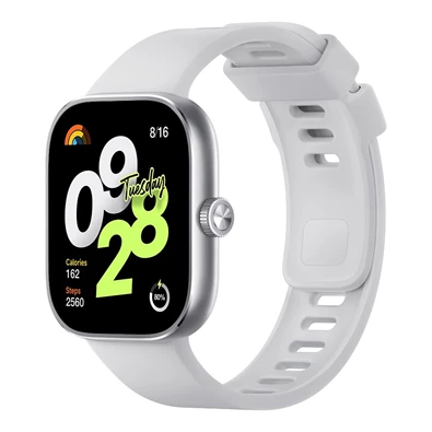 Xiaomi Redmi Watch 4 ezüst okosóra Xiaomi Redmi Watch 4 ezüst okosóra