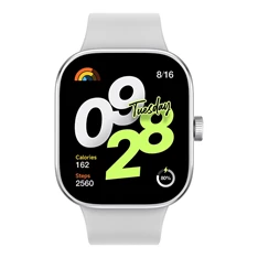 Xiaomi Redmi Watch 4 ezüst okosóra Xiaomi Redmi Watch 4 ezüst okosóra