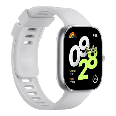 Xiaomi Redmi Watch 4 ezüst okosóra Xiaomi Redmi Watch 4 ezüst okosóra