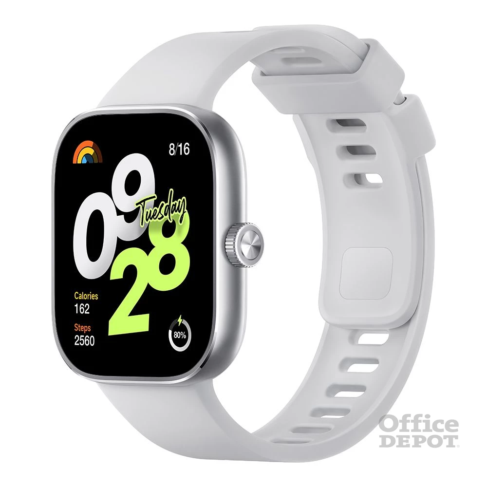 Xiaomi Redmi Watch 4 ezüst okosóra