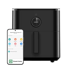 Xiaomi Smart Air Fryer fekete 6,5 L forrólevegős sütő (air fryer/airfryer) Xiaomi Smart Air Fryer fekete 6,5 L forrólevegős sütő (air fryer/airfryer)