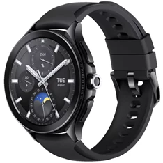 Xiaomi Watch 2 Pro fluorgumi szíjas fekete okosóra Xiaomi Watch 2 Pro fluorgumi szíjas fekete okosóra