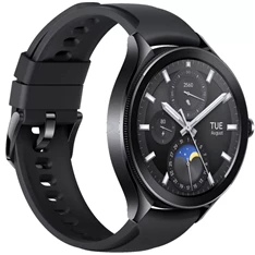 Xiaomi Watch 2 Pro fluorgumi szíjas fekete okosóra Xiaomi Watch 2 Pro fluorgumi szíjas fekete okosóra