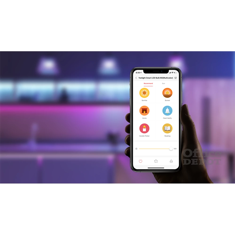 Xiaomi Yeelight Smart LED Bulb W3 (Multicolor) okos izzó