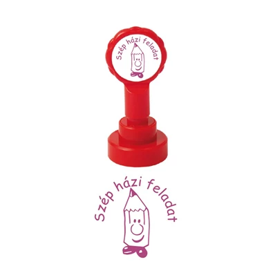 Xstamper N43 "Szép házi feladat!" iskolai bélyegző Xstamper N43 "Szép házi feladat!" iskolai bélyegző