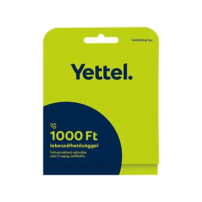Yettel Feltöltőkártya Expressz hangjegy extra Yettel Feltöltőkártya Expressz hangjegy extra