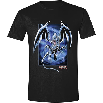 Yu Gi Oh! - Dragon mintás fekete póló, S méret Yu Gi Oh! - Dragon mintás fekete póló, S méret