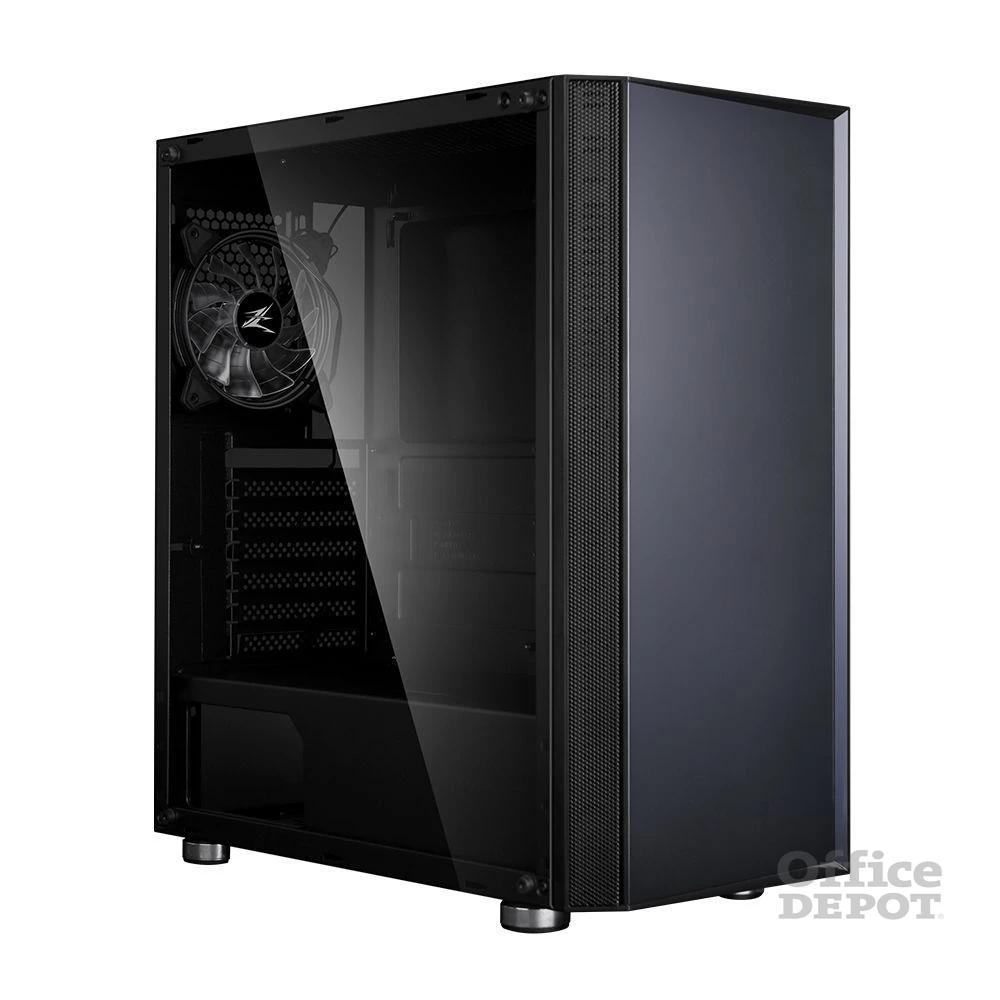 ZALMAN Ház Midi ATX R2 Tápegység nélkül, Fekete (Újracsomagolt)