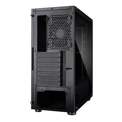 ZALMAN Ház Midi ATX R2 Tápegység nélkül, Fekete (Újracsomagolt)