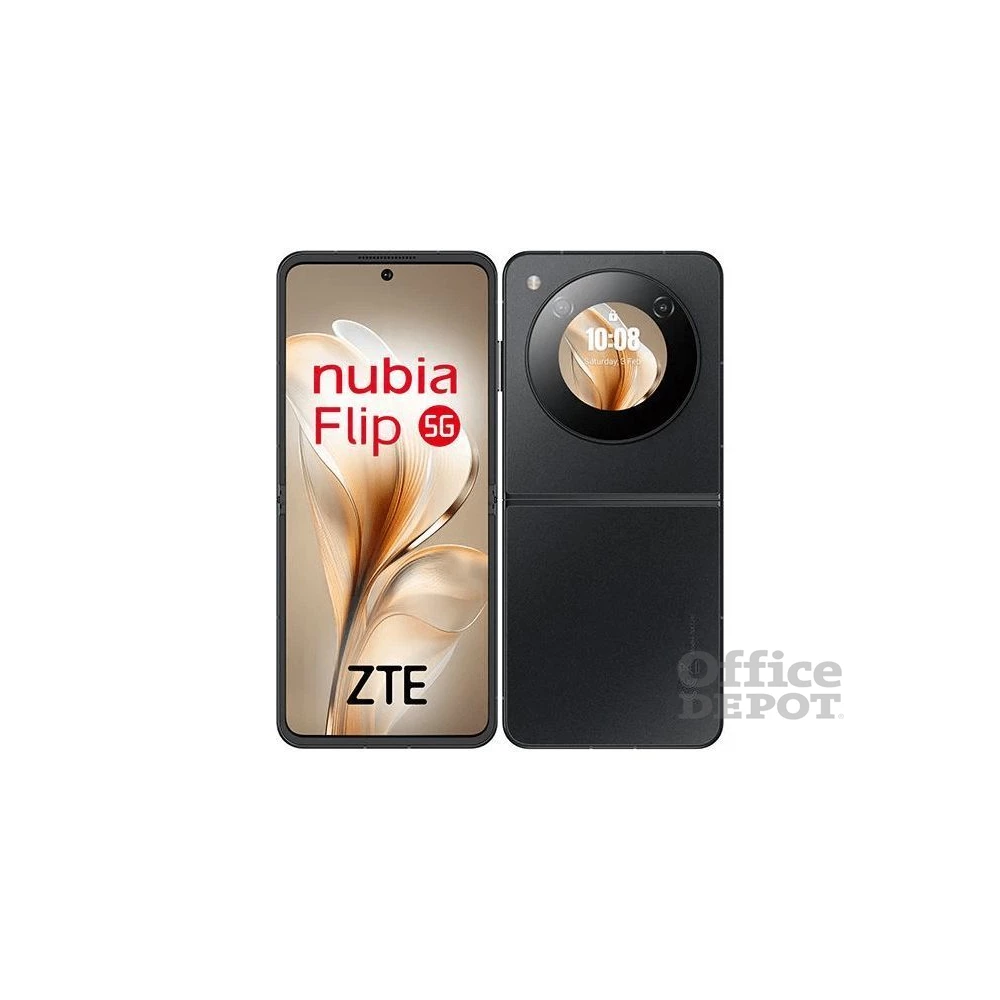ZTE nubia Flip 8/256GB DualSIM kártyafüggetlen okostelefon - fekete (Android)