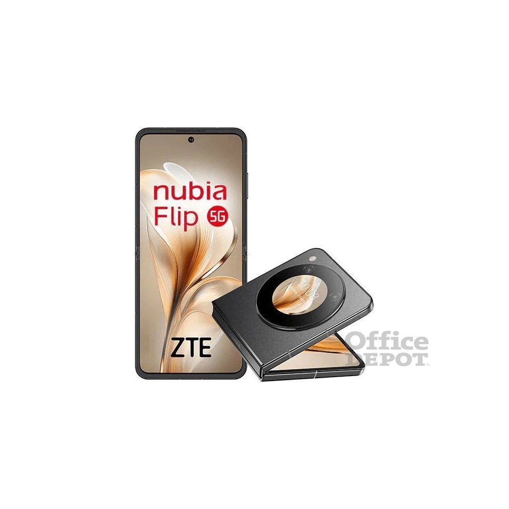 ZTE nubia Flip 8/256GB DualSIM kártyafüggetlen okostelefon - fekete (Android)