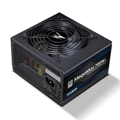 Zalman MegaMax ZM700-TXII(V2) 700W 80+ ventillátorral dobozos tápegység Zalman MegaMax ZM700-TXII(V2) 700W 80+ ventillátorral dobozos tápegység