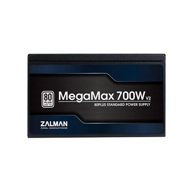Zalman MegaMax ZM700-TXII(V2) 700W 80+ ventillátorral dobozos tápegység Zalman MegaMax ZM700-TXII(V2) 700W 80+ ventillátorral dobozos tápegység