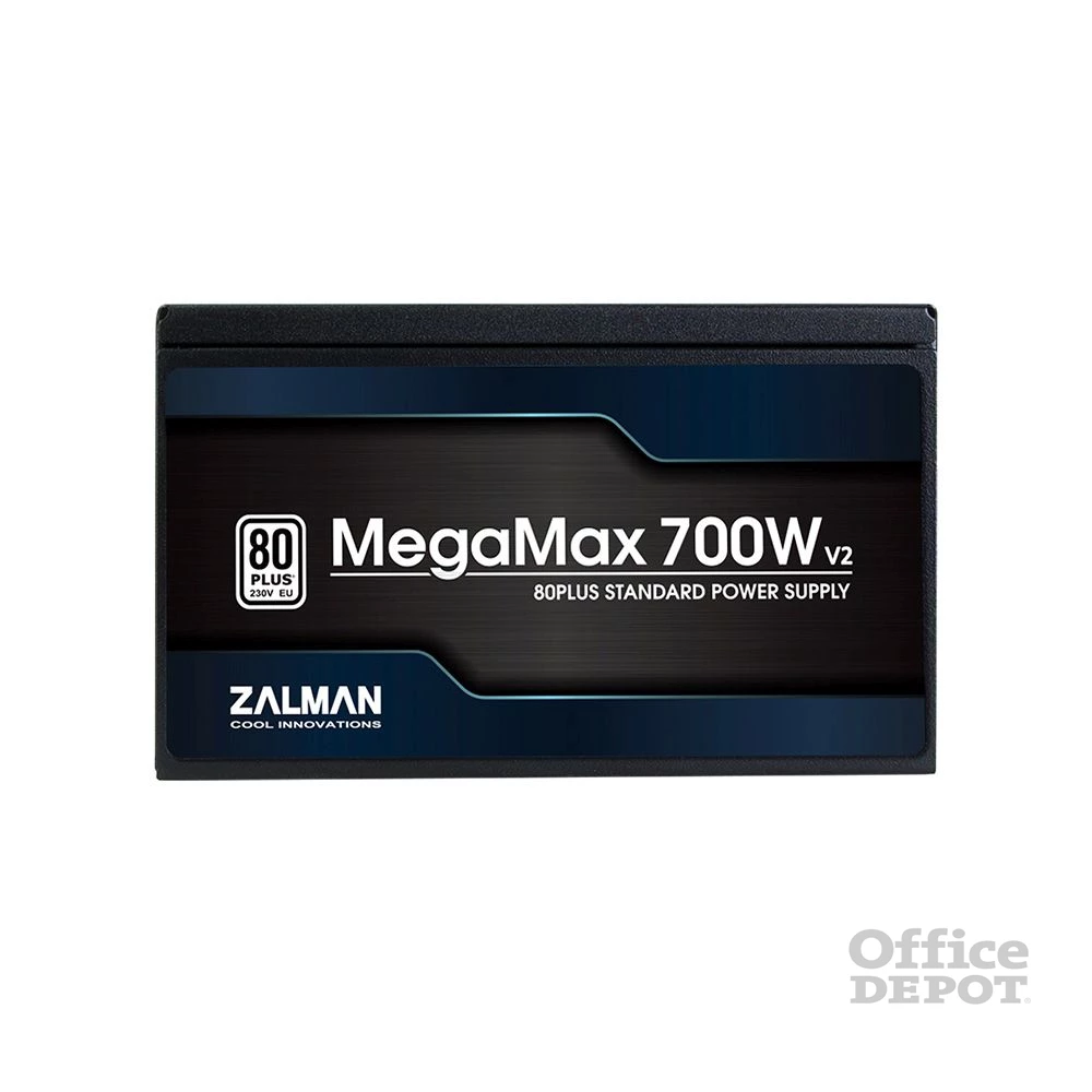 Zalman MegaMax ZM700-TXII(V2) 700W 80+ ventillátorral dobozos tápegység