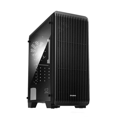 Zalman S2 fekete (táp nélküli) ablakos ATX ház Zalman S2 fekete (táp nélküli) ablakos ATX ház