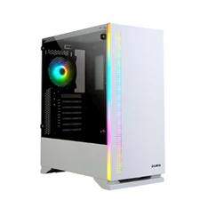 Zalman S5 fehér (táp nélküli) ablakos ATX ház Zalman S5 fehér (táp nélküli) ablakos ATX ház