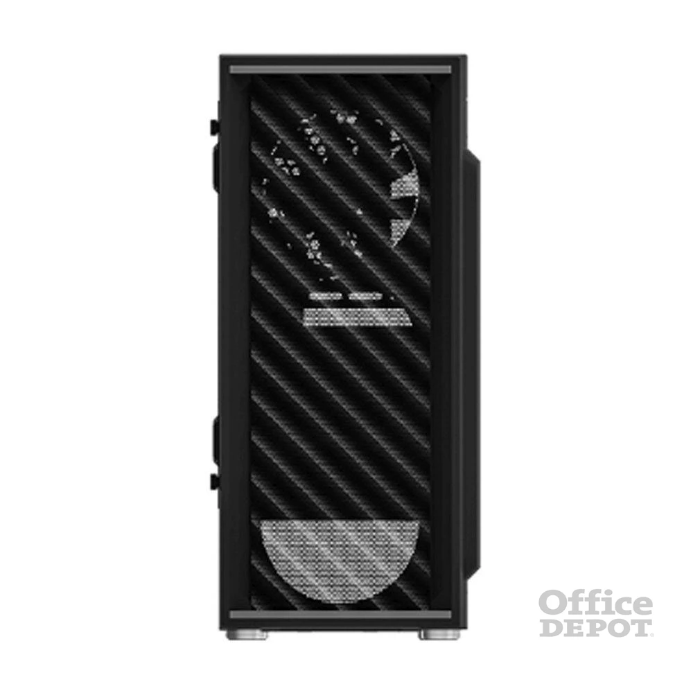 Zalman T7 fekete (táp nélküli) ablakos ATX ház (Újracsomagolt)
