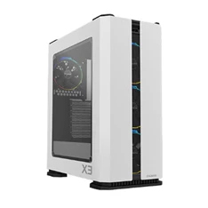 Zalman X3 fehér (táp nélküli) ablakos ATX ház Zalman X3 fehér (táp nélküli) ablakos ATX ház