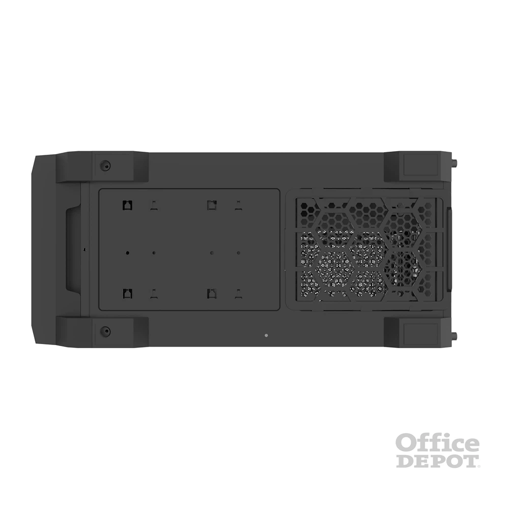 Zalman Z10 PLUS fekete (táp nélküli) ablakos ATX ház