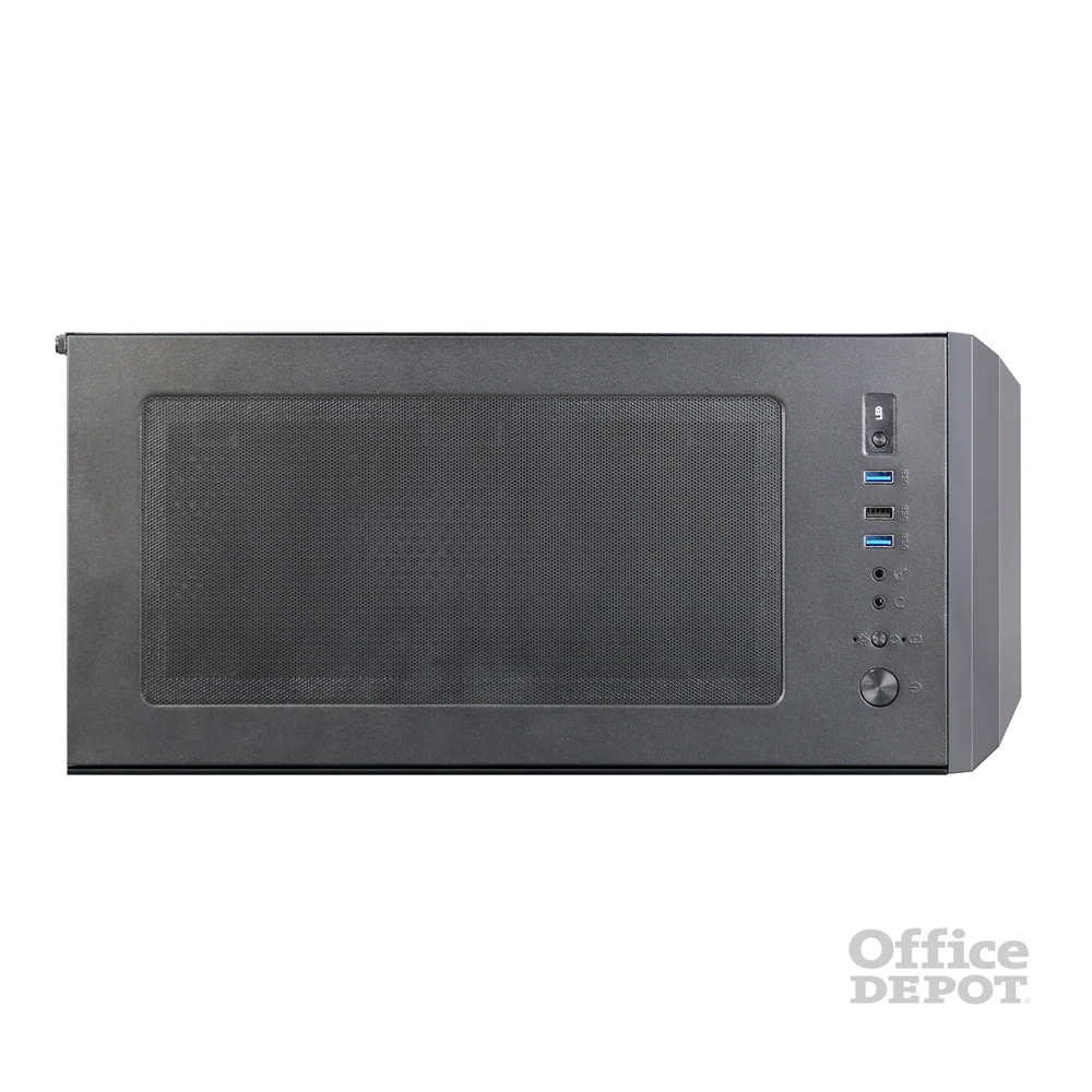 Zalman Z1 PLUS fekete (táp nélküli) ablakos ATX ház