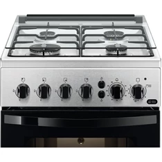 Zanussi ZCG512K1XA inox gáztűzhely Zanussi ZCG512K1XA inox gáztűzhely