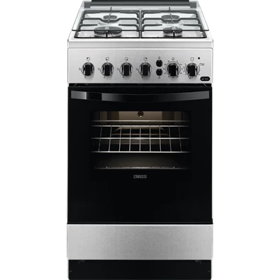 Zanussi ZCG512K1XA inox gáztűzhely Zanussi ZCG512K1XA inox gáztűzhely