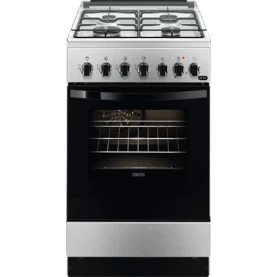 Zanussi ZCK552J1XA inox kombinált tűzhely (Újszerű) Zanussi ZCK552J1XA inox kombinált tűzhely (Újszerű)