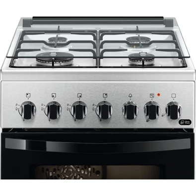 Zanussi ZCK552J1XA inox kombinált tűzhely (Újszerű) Zanussi ZCK552J1XA inox kombinált tűzhely (Újszerű)