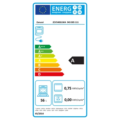 Zanussi ZCV540G1WA kerámialapos tűzhely Zanussi ZCV540G1WA kerámialapos tűzhely