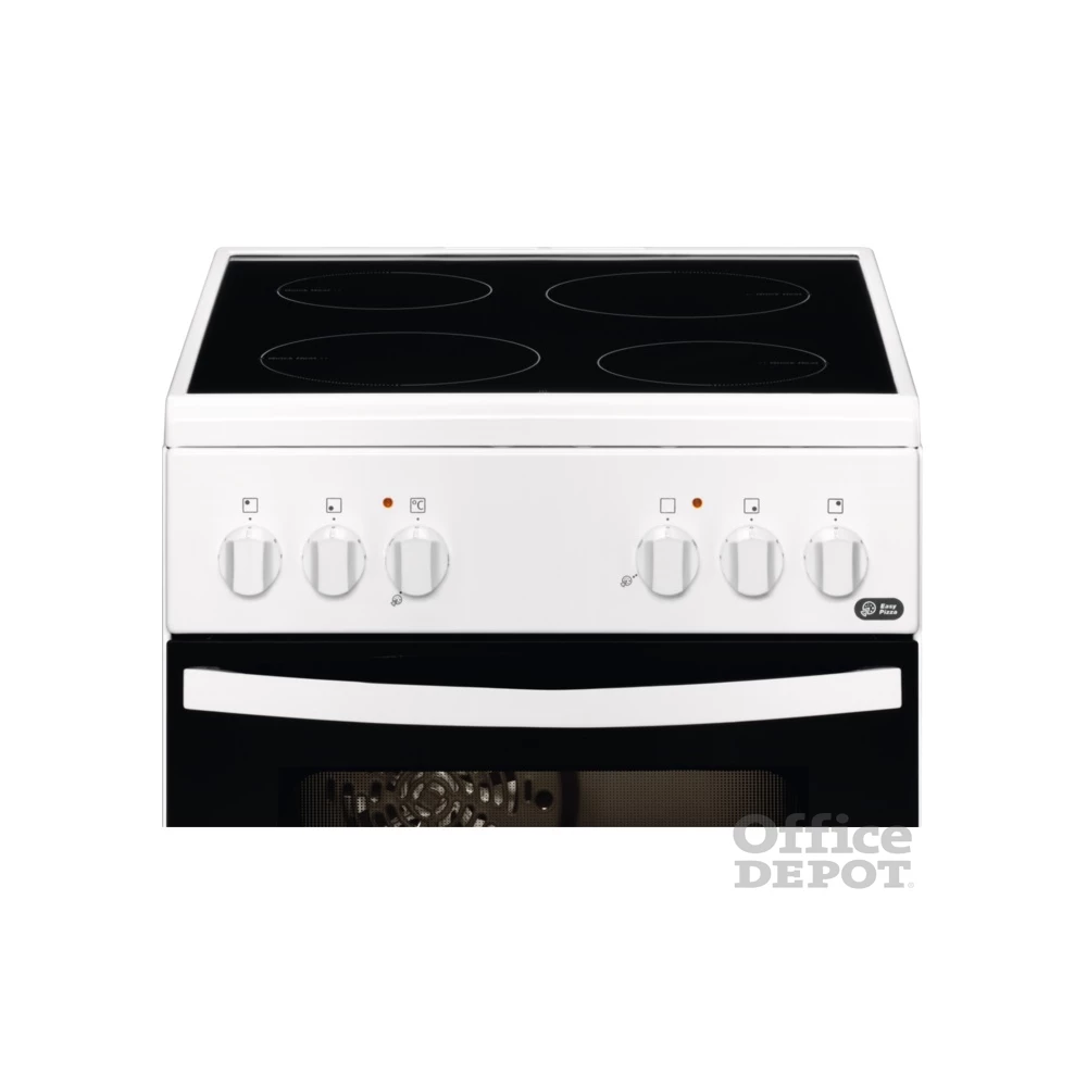Zanussi ZCV 550G1WA fehér, szabadonálló, kerámialapos, elektromos, főzőzóna: 4, sütő:54L, grill, tűzhely