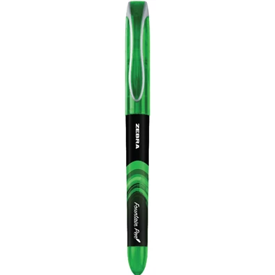 Zebra Fuente 0,6mm zöld eldobható töltőtoll Zebra Fuente 0,6mm zöld eldobható töltőtoll