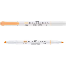 Zebra Mildliner Fluorescent narancssárga kettős végű szövegkiemelő Zebra Mildliner Fluorescent narancssárga kettős végű szövegkiemelő
