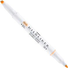 Zebra Mildliner Fluorescent narancssárga kettős végű szövegkiemelő Zebra Mildliner Fluorescent narancssárga kettős végű szövegkiemelő