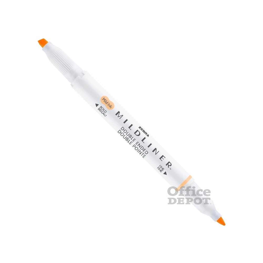 Zebra Mildliner Fluorescent narancssárga kettős végű szövegkiemelő Zebra Mildliner Fluorescent narancssárga kettős végű szövegkiemelő